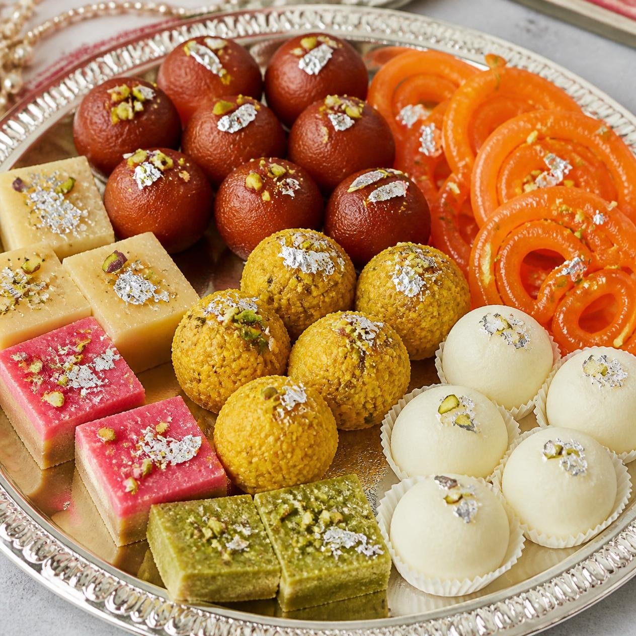 Assorted Indian mithai and sweets — Spice 'n' Tadka